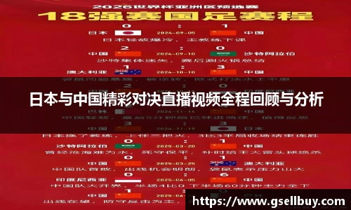 日本与中国精彩对决直播视频全程回顾与分析